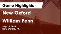 New Oxford  vs William Penn  Game Highlights - Sept. 5, 2023
