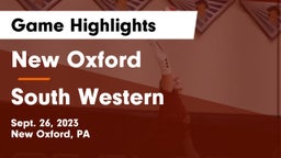 New Oxford  vs South Western Game Highlights - Sept. 26, 2023