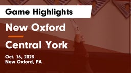 New Oxford  vs Central York  Game Highlights - Oct. 16, 2023