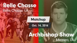 Matchup: Belle Chasse vs. Archbishop Shaw  2016