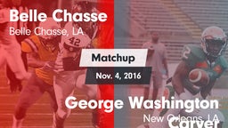 Matchup: Belle Chasse vs. George Washington Carver  2016