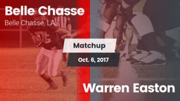 Matchup: Belle Chasse vs. Warren Easton 2017