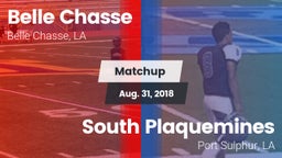 Matchup: Belle Chasse vs. South Plaquemines  2018