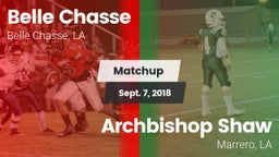 Matchup: Belle Chasse vs. Archbishop Shaw  2018