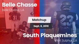 Matchup: Belle Chasse vs. South Plaquemines  2019