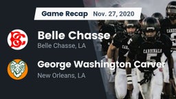 Recap: Belle Chasse  vs. George Washington Carver  2020
