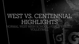 Highlight of West vs. Centennial Highlights