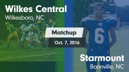 Matchup: Wilkes Central vs. Starmount  2016
