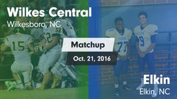 Matchup: Wilkes Central vs. Elkin  2016