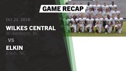 Recap: Wilkes Central  vs. Elkin  2016