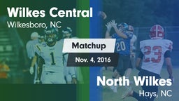 Matchup: Wilkes Central vs. North Wilkes  2016