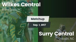 Matchup: Wilkes Central vs. Surry Central  2017
