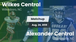 Matchup: Wilkes Central vs. Alexander Central  2018