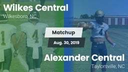 Matchup: Wilkes Central vs. Alexander Central  2019