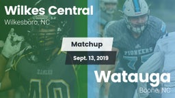 Matchup: Wilkes Central vs. Watauga  2019
