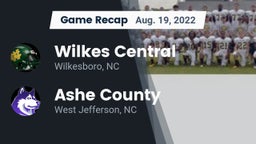 Recap: Wilkes Central  vs. Ashe County  2022