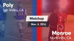 Matchup: Poly vs. Monroe  2016