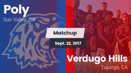 Matchup: Poly vs. Verdugo Hills  2017