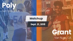 Matchup: Poly vs. Grant  2018