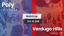 Matchup: Poly vs. Verdugo Hills  2018