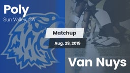 Matchup: Poly vs. Van Nuys 2019