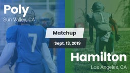 Matchup: Poly vs. Hamilton  2019