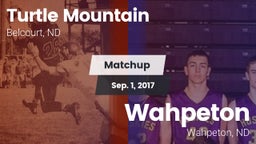 Matchup: Turtle Mountain vs. Wahpeton  2017