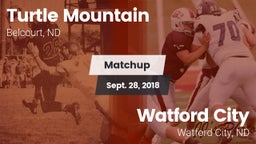 Matchup: Turtle Mountain vs. Watford City  2018