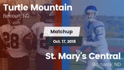 Matchup: Turtle Mountain vs. St. Mary's Central  2018