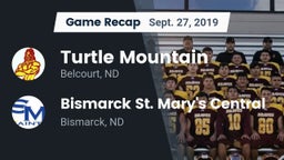 Recap: Turtle Mountain  vs. Bismarck St. Mary's Central  2019
