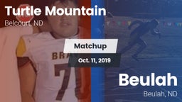 Matchup: Turtle Mountain vs. Beulah  2019