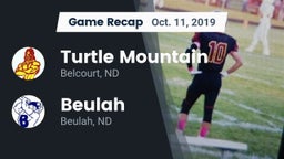 Recap: Turtle Mountain  vs. Beulah  2019