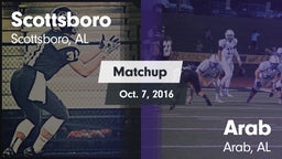 Matchup: Scottsboro vs. Arab  2016