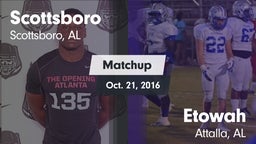Matchup: Scottsboro vs. Etowah  2016