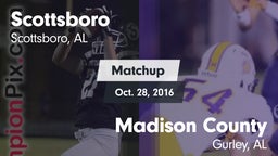 Matchup: Scottsboro vs. Madison County  2016