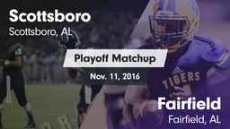 Matchup: Scottsboro vs. Fairfield  2016