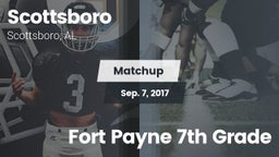 Matchup: Scottsboro vs. Fort Payne 7th Grade 2017