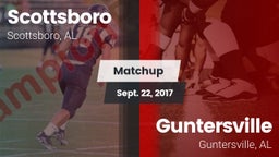 Matchup: Scottsboro vs. Guntersville  2017