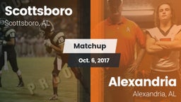 Matchup: Scottsboro vs. Alexandria  2017