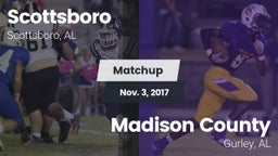 Matchup: Scottsboro vs. Madison County  2017