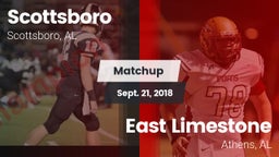 Matchup: Scottsboro vs. East Limestone  2018