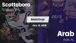 Matchup: Scottsboro vs. Arab  2018