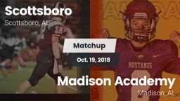 Matchup: Scottsboro vs. Madison Academy  2018