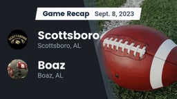 Recap: Scottsboro  vs. Boaz  2023