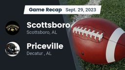 Recap: Scottsboro  vs. Priceville  2023