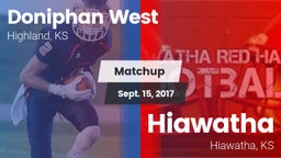Matchup: Doniphan West vs. Hiawatha  2017