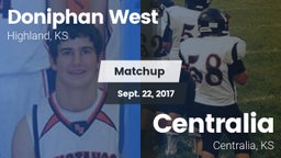 Matchup: Doniphan West vs. Centralia  2017