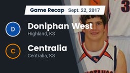 Recap: Doniphan West  vs. Centralia  2017