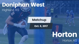 Matchup: Doniphan West vs. Horton  2017