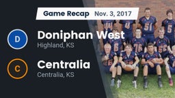 Recap: Doniphan West  vs. Centralia  2017
